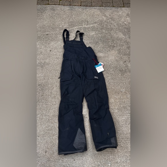 USED VOLCOM RAIN GORE-TEX BIBS MEDIUM - Picture 4 of 16